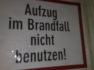 Atenção em alemão