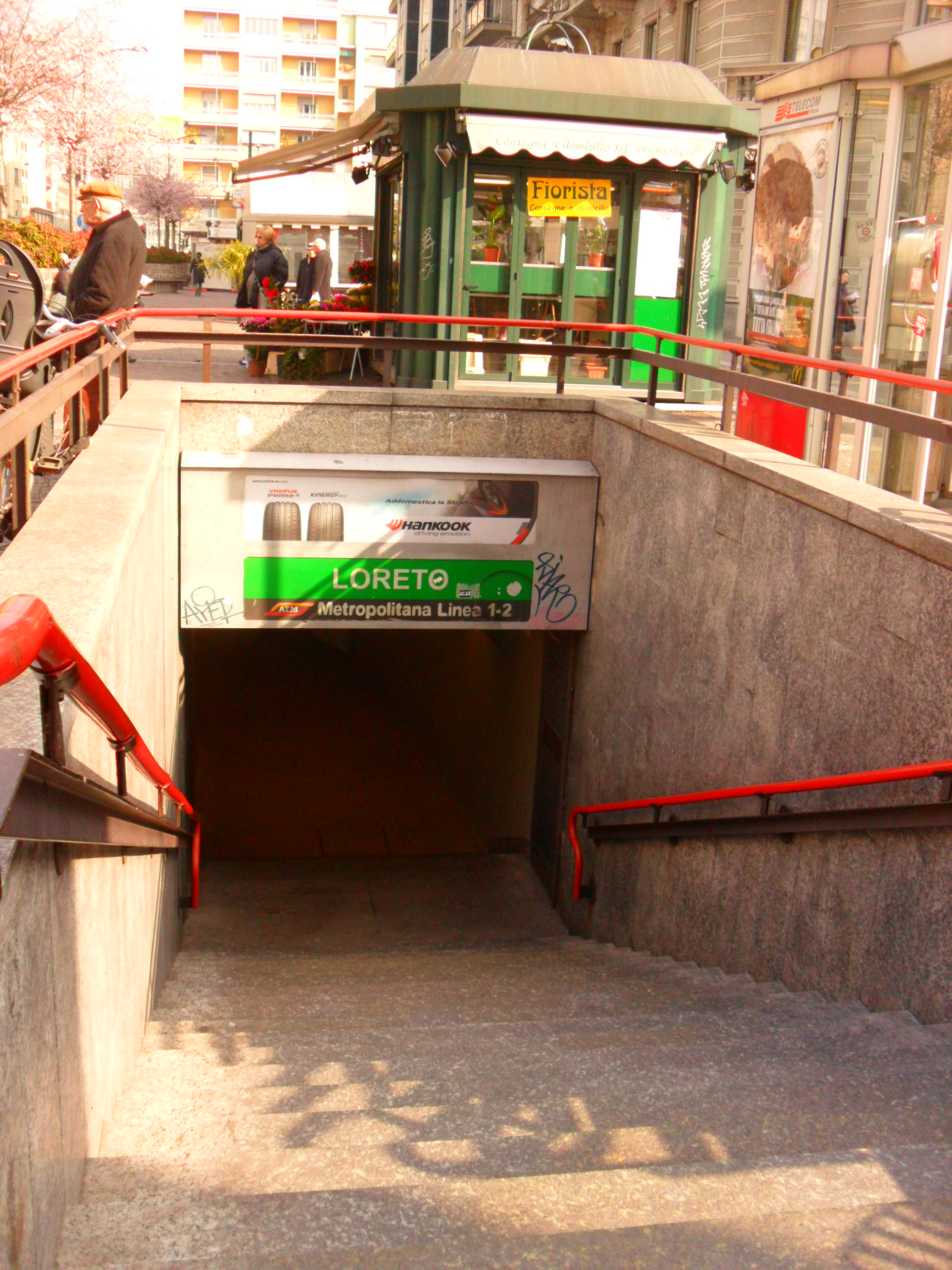 Estação Loretto_Metro de Milão