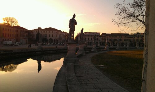 Pôr do sol em Padova_Itlalia
